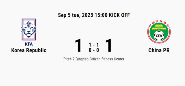 九游官网-【U15东亚杯】杨黔东破门 中国1比1韩国获小组第一